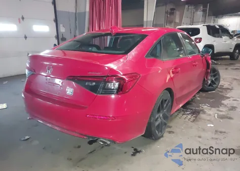 2022 Honda Civic Sport z USA, uszkodzony, nr VIN 2HGFE2F54NH547061